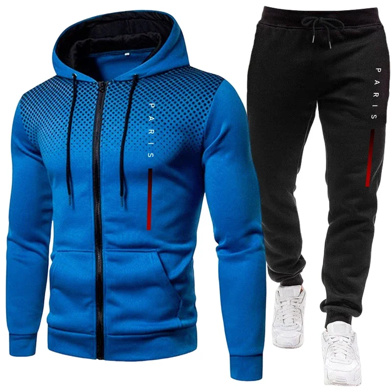 Outdoor Sports Outfit - Completo Sportivo Casual Autunno Inverno, Abbigliamento