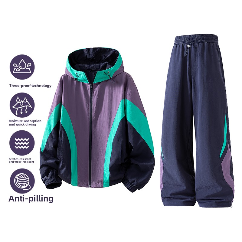 Outdoor Sports Outfit - Nuovo set giacca da uomo in