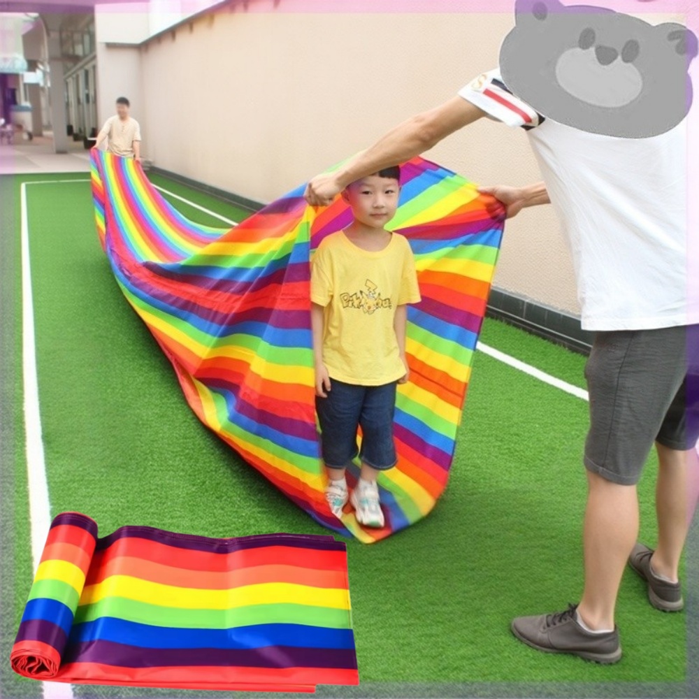 Outdoor Sport Activities For Kids - Tunnel da Gioco per Bambini Arcobaleno