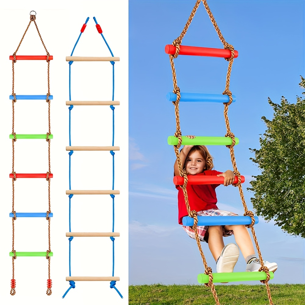 Outdoor Sport Activities For Kids - Scala da Arrampicata Colorata per Bambini
