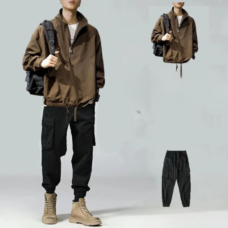 Outdoor Sports Outfit - Nuova Giacca a Vento da Uomo