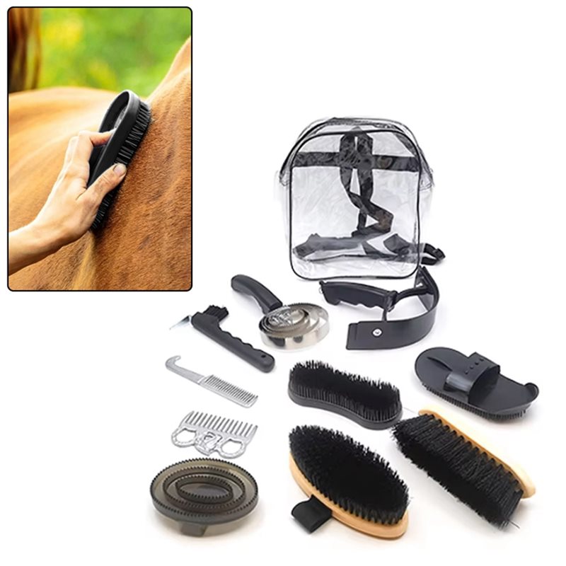 Kit per la cura del cavallo (1 - Grooming Kit Horse recensione e prezzo