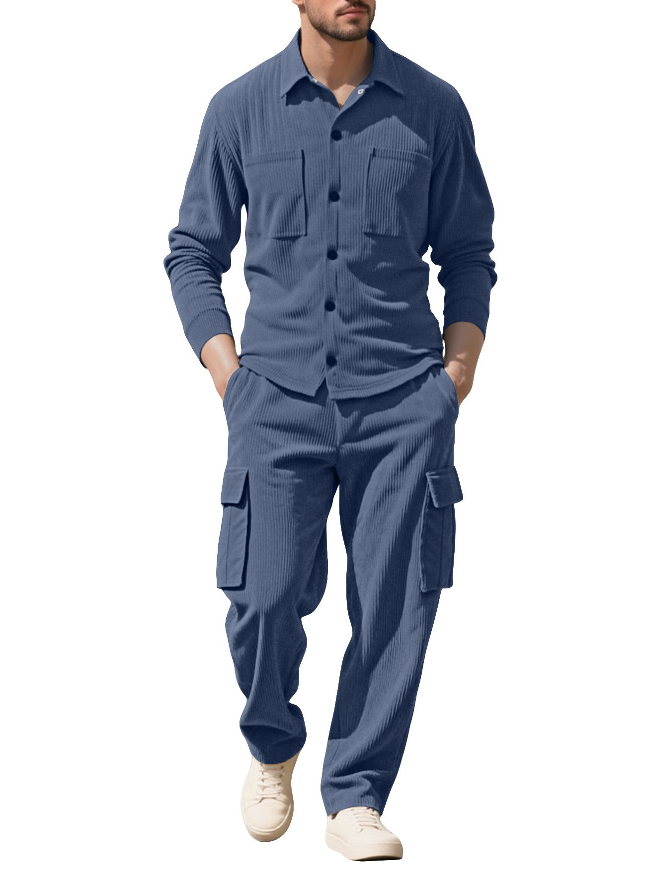 Tuta da Uomo in Velluto a Cost - Outdoor Sports Outfit recensione e prezzo