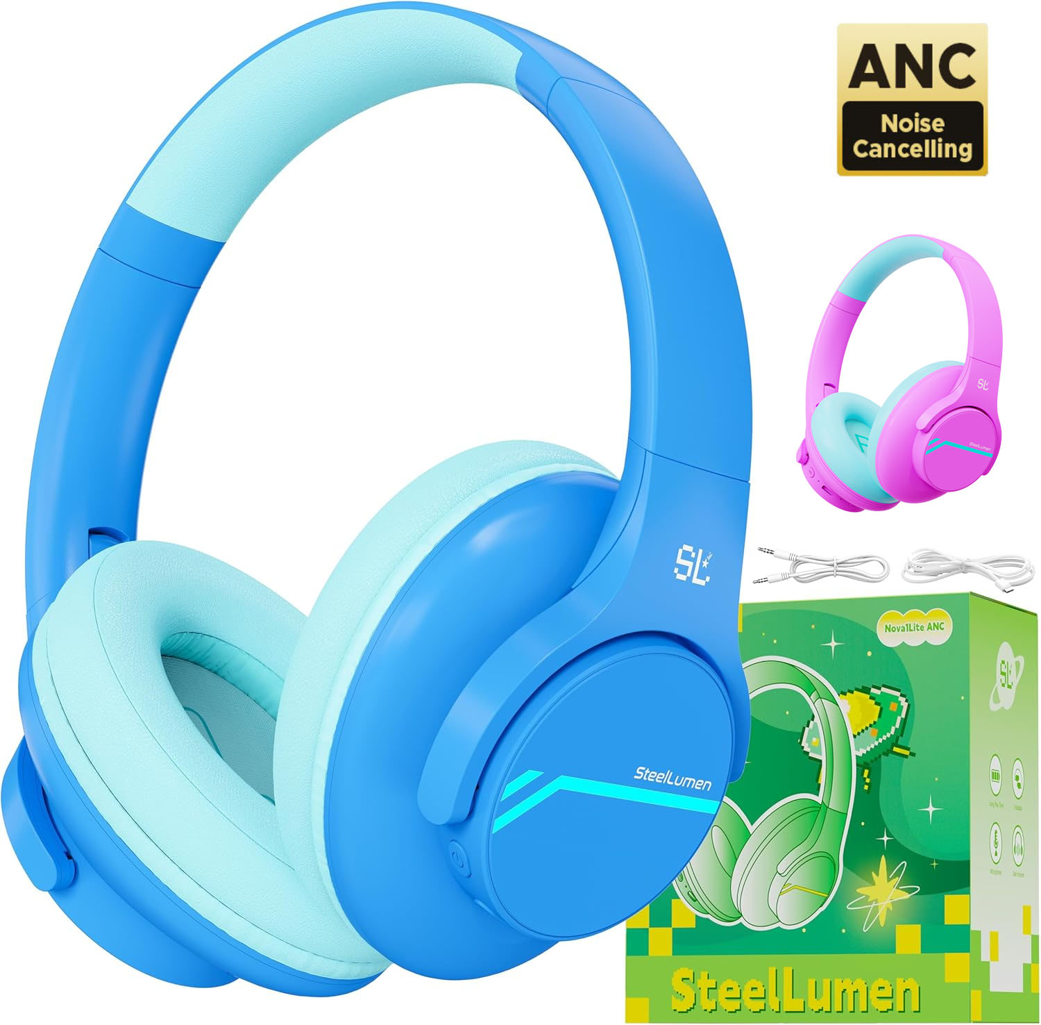 Cuffie ANC con cancellazione d - Outdoor Sport Activities For Kids recensione e prezzo