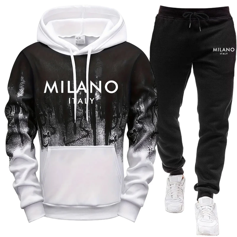Completo da Uomo/Felpa con Cap - Outdoor Sports Outfit recensione e prezzo