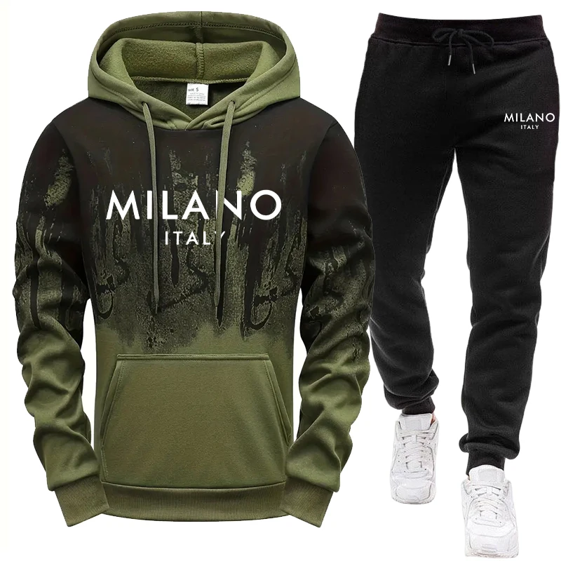 Completo da Uomo/Felpa con Cap - Outdoor Sports Outfit recensione e prezzo