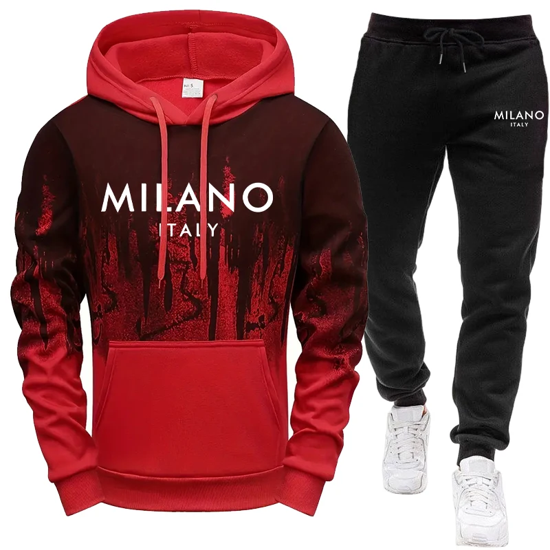 Completo da Uomo/Felpa con Cap - Outdoor Sports Outfit recensione e prezzo