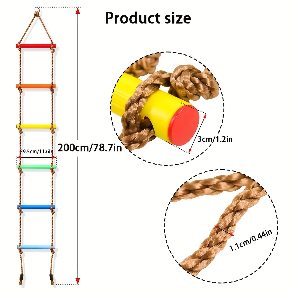 Scala da Arrampicata Colorata  - Outdoor Sport Activities For Kids recensione e prezzo