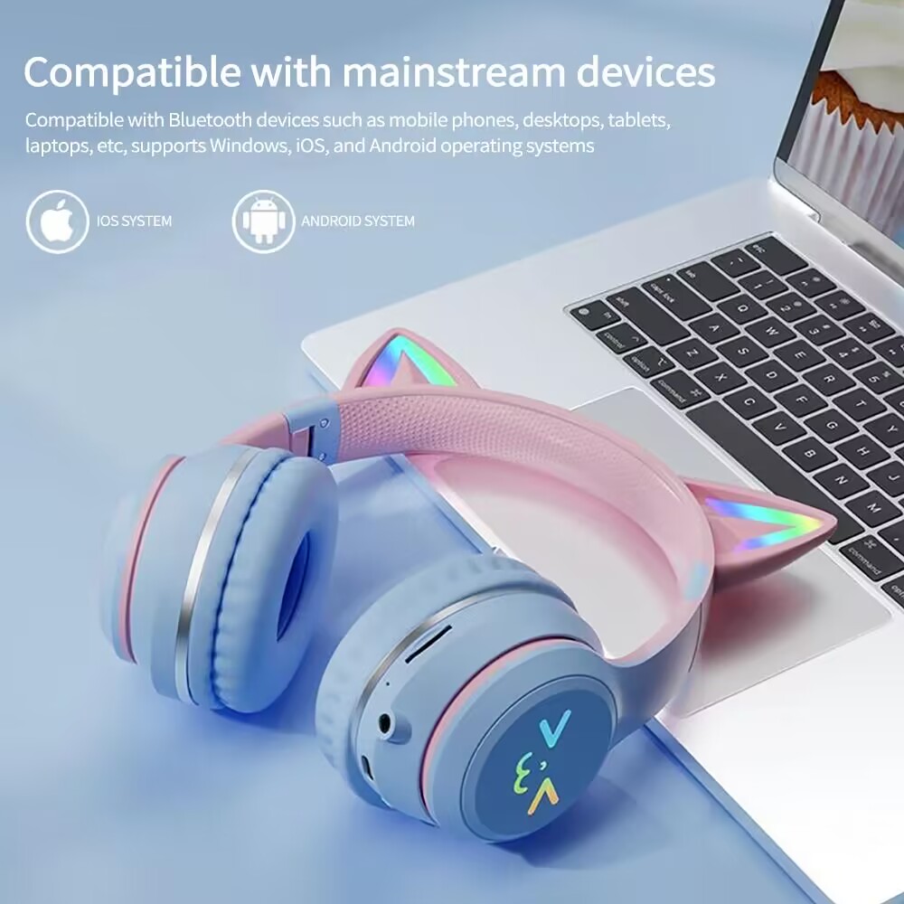 Cuffie wireless RGB con orecch - Outdoor Sport Activities For Kids recensione e prezzo
