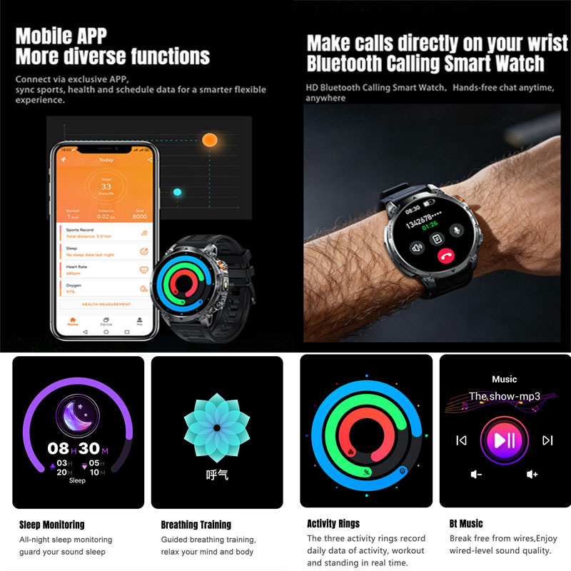Nuovo Smartwatch da Uomo 2026  - Definition Of Outdoor Sport recensione e prezzo